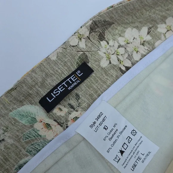 LISETTE Floral Patterned Trousers - Picture 2 of 7